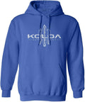 Koloa Surf Company Vintage Surfboard Pullover Hooded Sweatshirts in Small-5Xl
