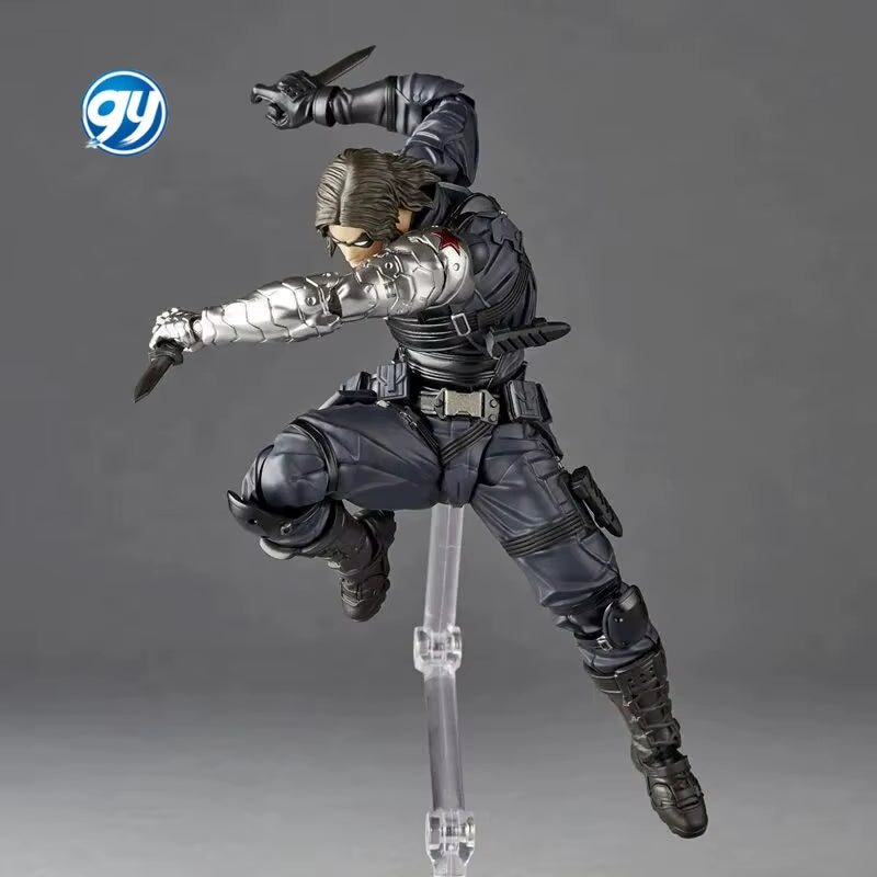 Moon Knight Winter Soldier Revoltech Joint Movable Figure Boxed Collectible Model Action Statue