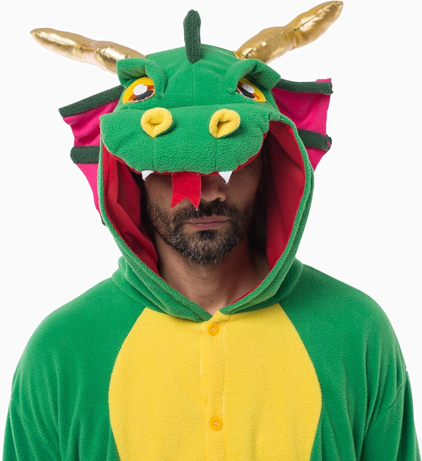 Halloween Dragon Unisex Costume, Adult Animal Costume Halloween Party