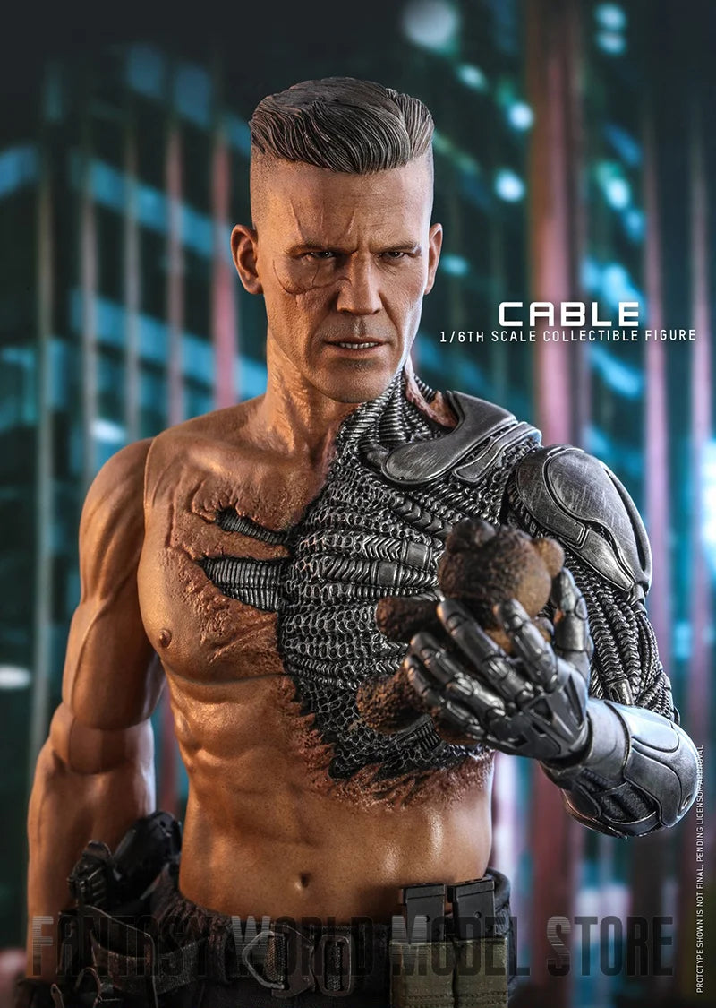 In Stock  MMS583 1/6 Scale Male Soldier Josh James Brolin Cable Nathan 12'' Full Set Collectible Action Figure Model