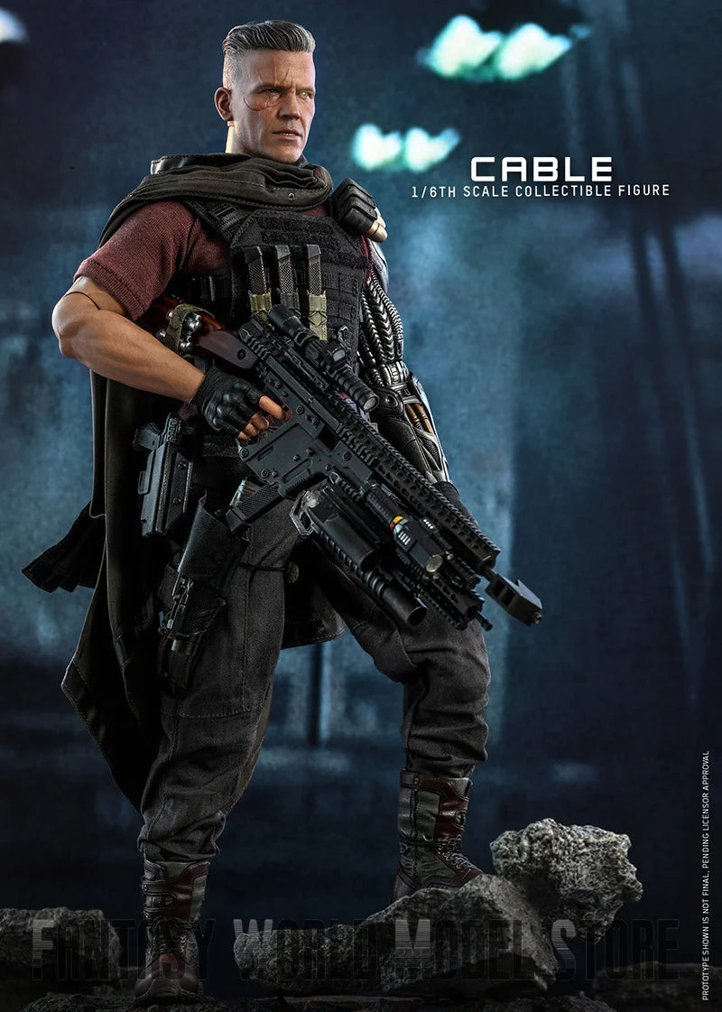 In Stock  MMS583 1/6 Scale Male Soldier Josh James Brolin Cable Nathan 12'' Full Set Collectible Action Figure Model