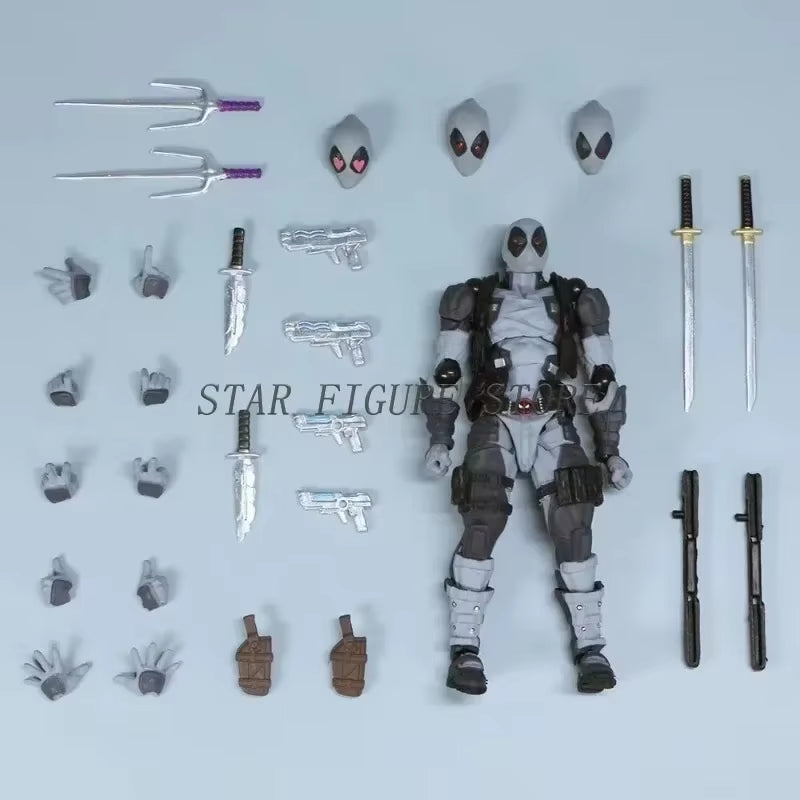 Amazing Yamaguchi Agent Venom Action Figure Eugene Thompson Movable Collection Revoltech Agent Anti-Venom Figurine Model Toys