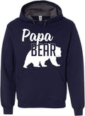 Papa Bear Hoodie for Men – Cute Matching Family Papa Bear Sweatshirt, Soft Pullover Hoodie, for Dad