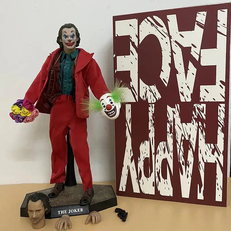 HC Hot Toys Joker Figure the Comedian Play Arts Clown Male Jacques Phoenix the Dark Knight Articulated Joints Collectible Toys