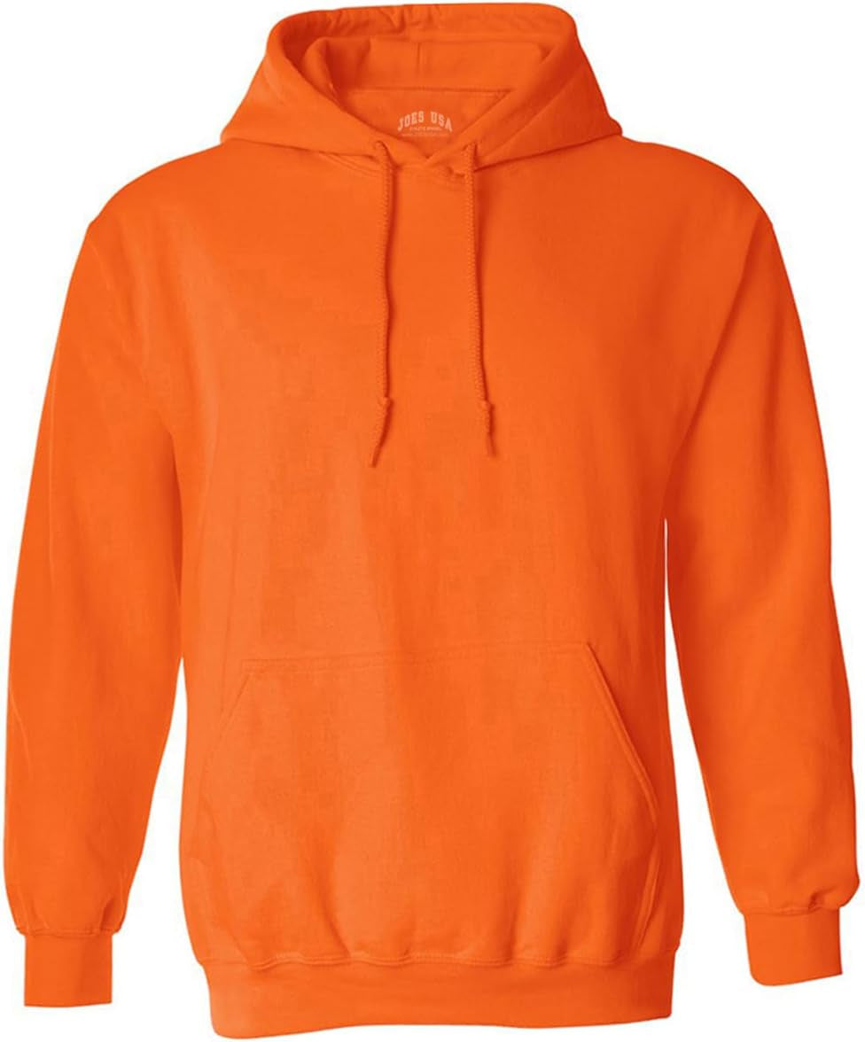 Men’S Fleece Pullover Hoodie – Casual Hooded Sweatshirt, 75 Colors, Sizes S-6XL & Tall LT-4XLT