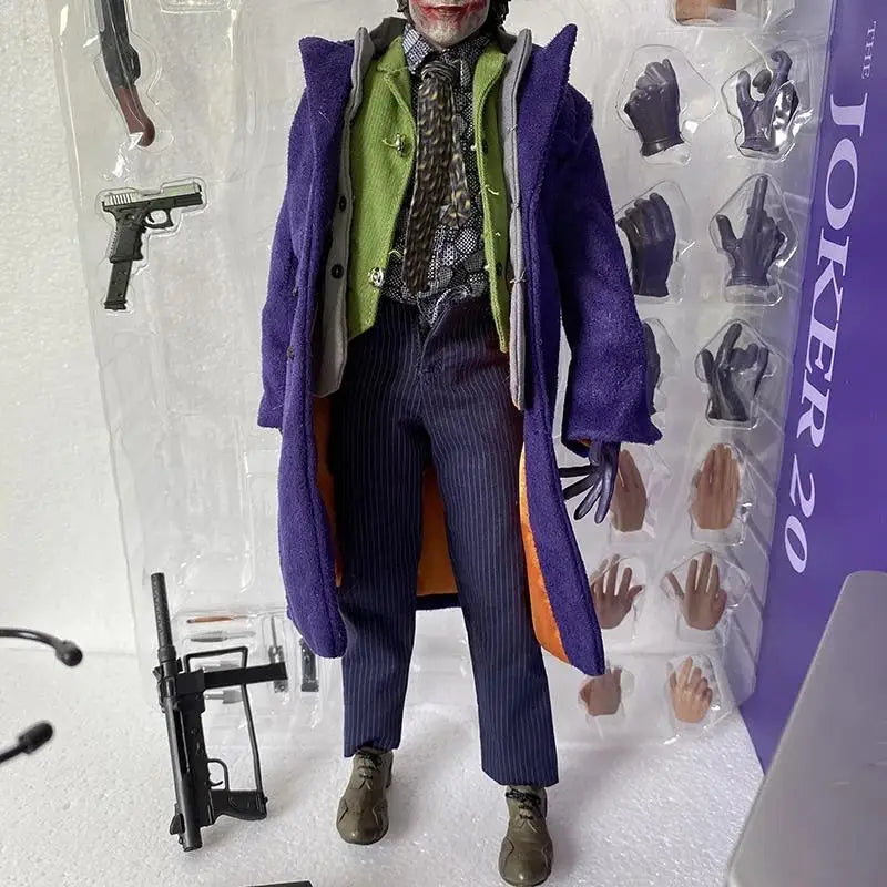 HC Hot Toys Joker Figure the Comedian Play Arts Clown Male Jacques Phoenix the Dark Knight Articulated Joints Collectible Toys