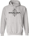 Koloa Surf Company Vintage Surfboard Pullover Hooded Sweatshirts in Small-5Xl