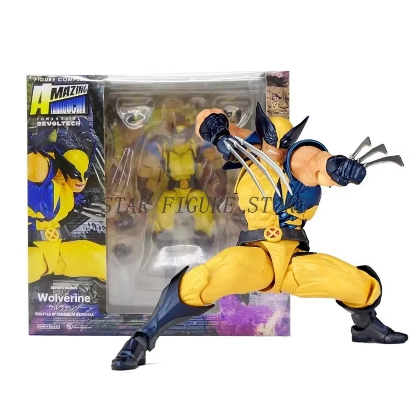 Amazing Yamaguchi Agent Venom Action Figure Eugene Thompson Movable Collection Revoltech Agent Anti-Venom Figurine Model Toys