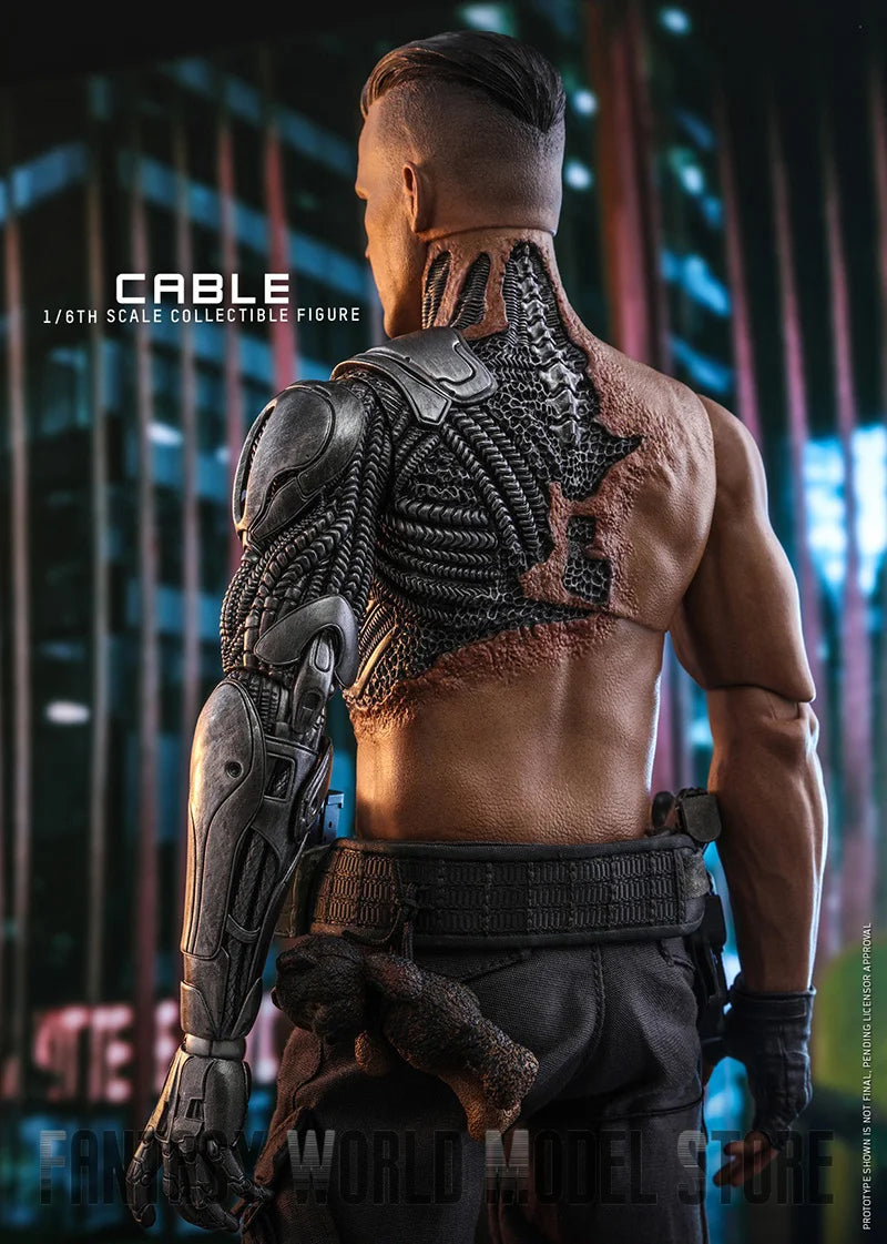 In Stock  MMS583 1/6 Scale Male Soldier Josh James Brolin Cable Nathan 12'' Full Set Collectible Action Figure Model