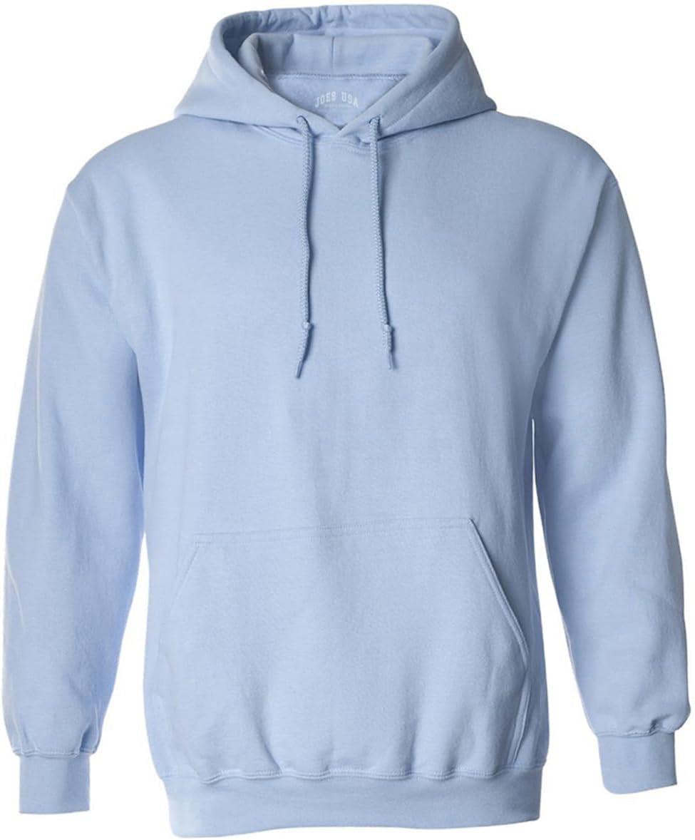 Men’S Fleece Pullover Hoodie – Casual Hooded Sweatshirt, 75 Colors, Sizes S-6XL & Tall LT-4XLT
