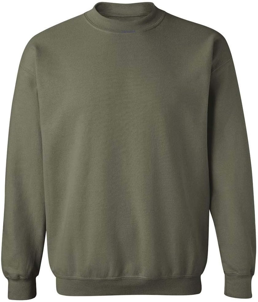 Adult Soft and Cozy Crewneck Sweatshirts in 25 Colors in Sizes S-4XL