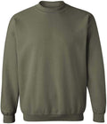 Adult Soft and Cozy Crewneck Sweatshirts in 25 Colors in Sizes S-4XL