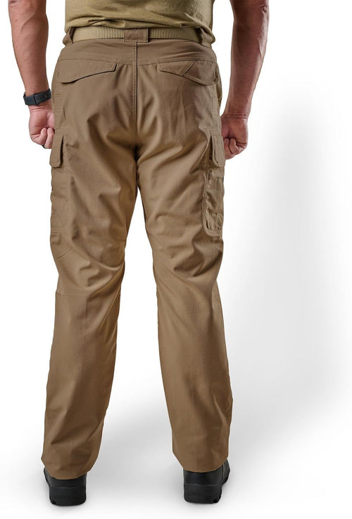 24-7 Series Ascent Work Pants for Men - Stretch Rip-Stop Cargo Utility - Water Resistant - Mens Tactical Pants