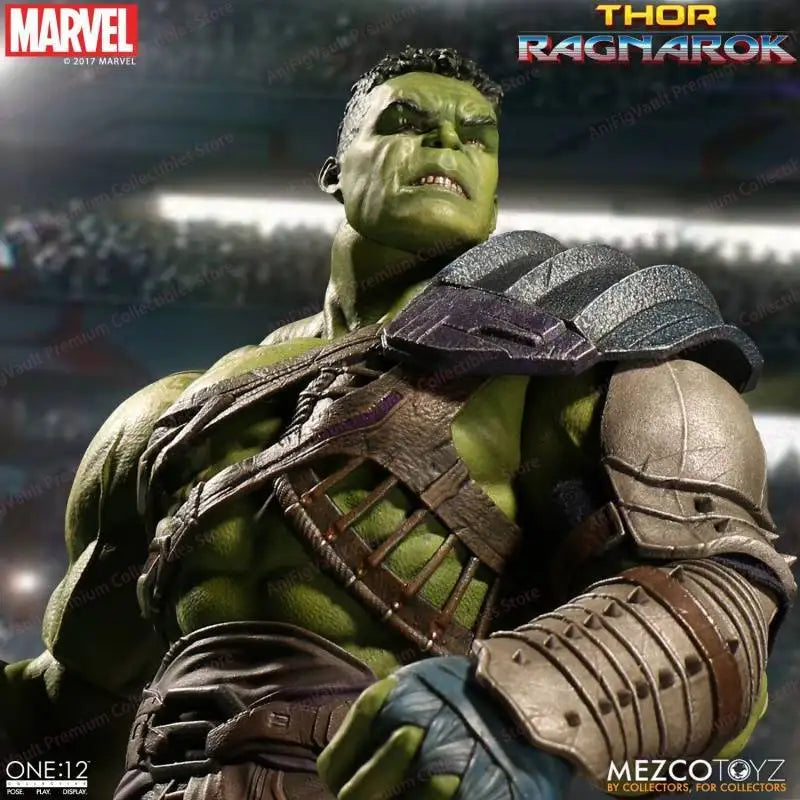 Original Mezco ONE:12 Hulk Anime Action Collection Figures Model Toys Gifts for Kids