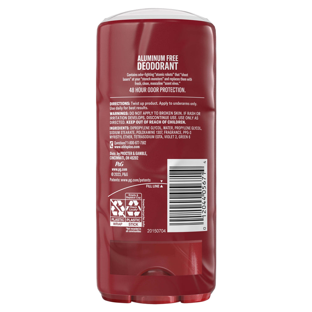Aluminum Free Deodorant, High Endurance Pure Sport, 3.4 Oz (2 Pack)