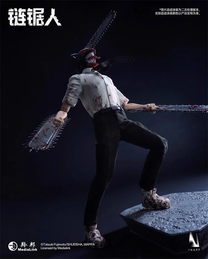 In Stock Original INART 1/6 "Chainsaw Man" Season 1 Chain Saw Demon Denji Limited Edition Full Set 12In Male Action Figure Model