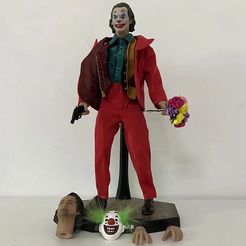 HC Hot Toys Joker Figure the Comedian Play Arts Clown Male Jacques Phoenix the Dark Knight Articulated Joints Collectible Toys