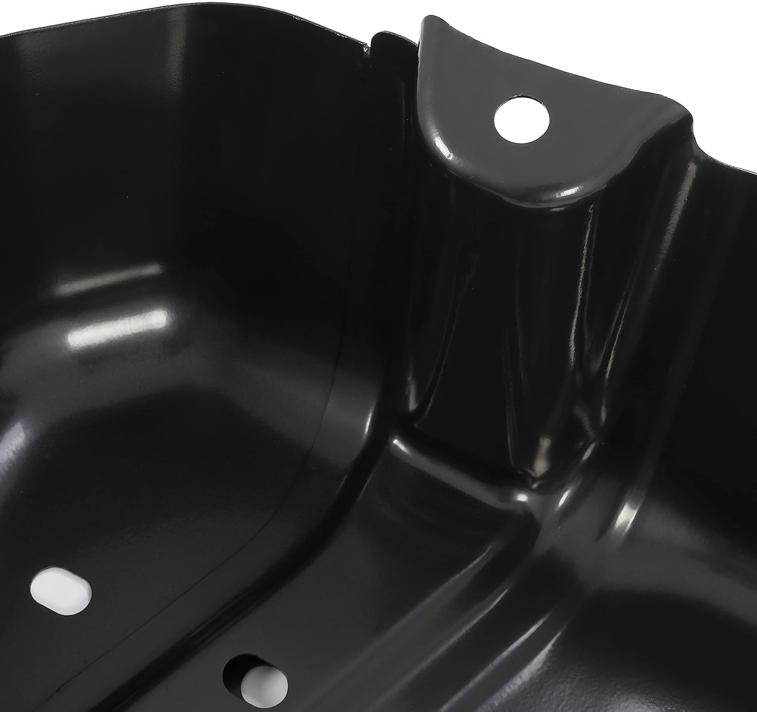 Fuel Tank Skid Plate Compatible with 2007-2018 Jeep Wrangler JK Black Replacement for 52059743AJ ()