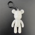 DIY Fluid Bear Sculpture Handmade Bearbrick Doll Ornaments Violent Bear Graffiti Painting Parent Child Toy Gift Home Decoration