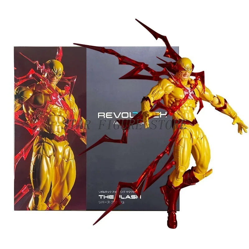 Amazing Yamaguchi Flash Spider-Man Action Figure PVC Movable Collectible Toys Revoltech Black Panther Flashpoint Figures Model