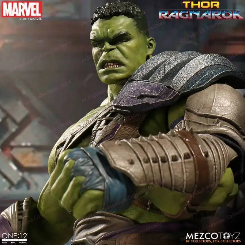 Original Mezco ONE:12 Hulk Anime Action Collection Figures Model Toys Gifts for Kids