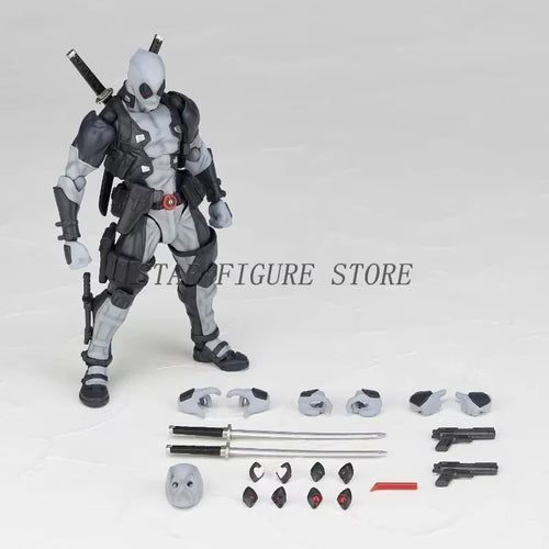 Amazing Yamaguchi Agent Venom Action Figure Eugene Thompson Movable Collection Revoltech Agent Anti-Venom Figurine Model Toys