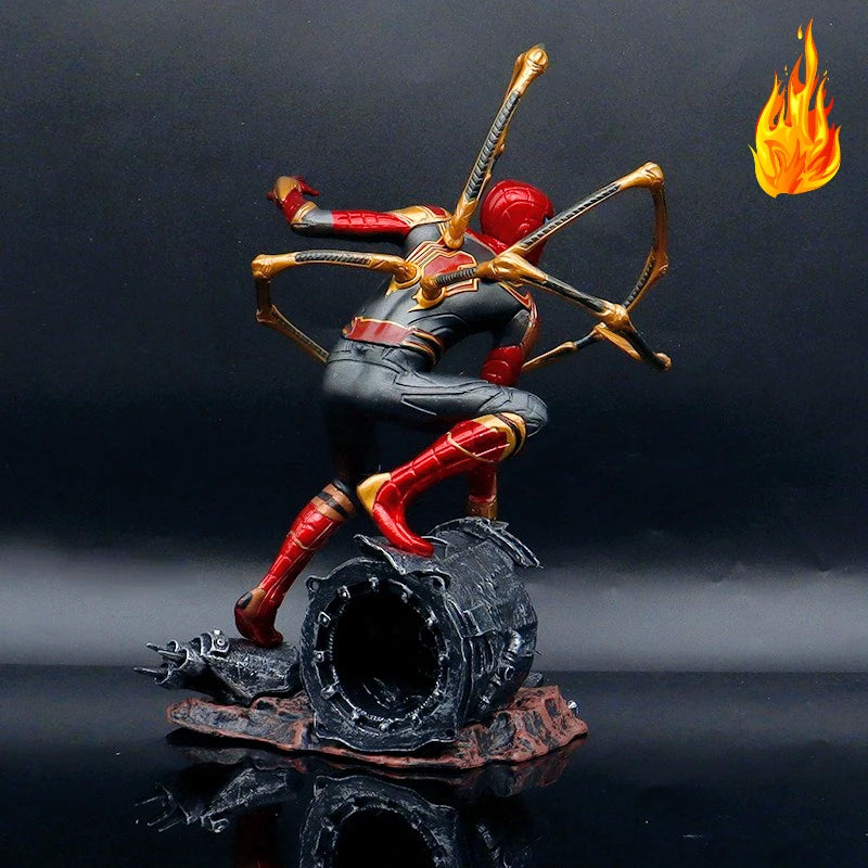 Iron Man Avengers Iron Man MK85 Ironman Action Figure Model Toys Joint Movable Doll Bookshelf Ornament Gift