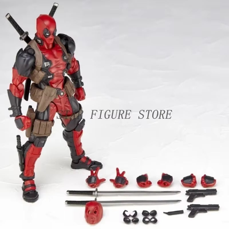 Amazing Yamaguchi Agent Venom Action Figure Eugene Thompson Movable Collection Revoltech Agent Anti-Venom Figurine Model Toys